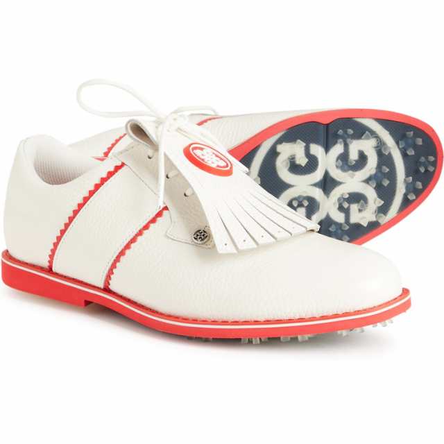 (取寄) G/フォア レディース キルテッド ストライプ ギャリバン ゴルフ シューズ G/FORE women Quilted Stripe Gallivanter Golf Shoes (For Women)  Twilightの通販は