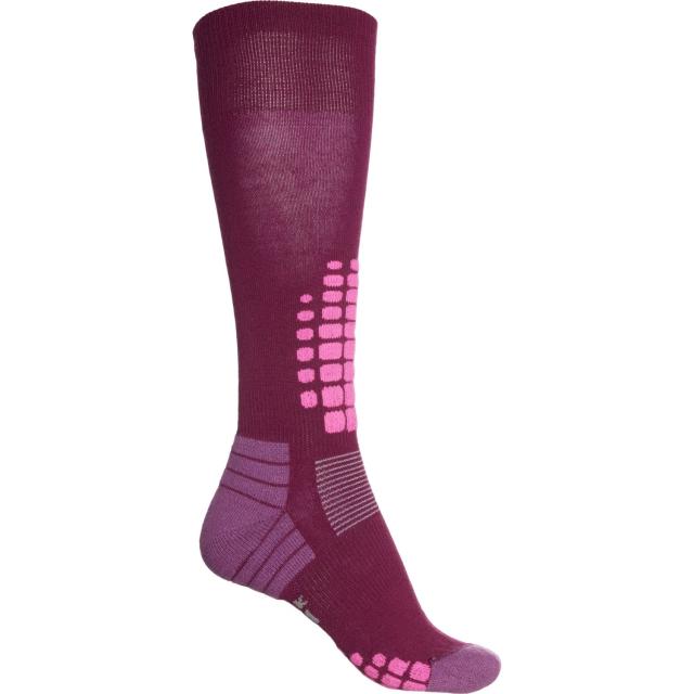 (取寄) ユーロソックス レディース シュプリーム スキー ソックス Eurosock women Supreme Ski Socks (For Women)  Wineの通販は