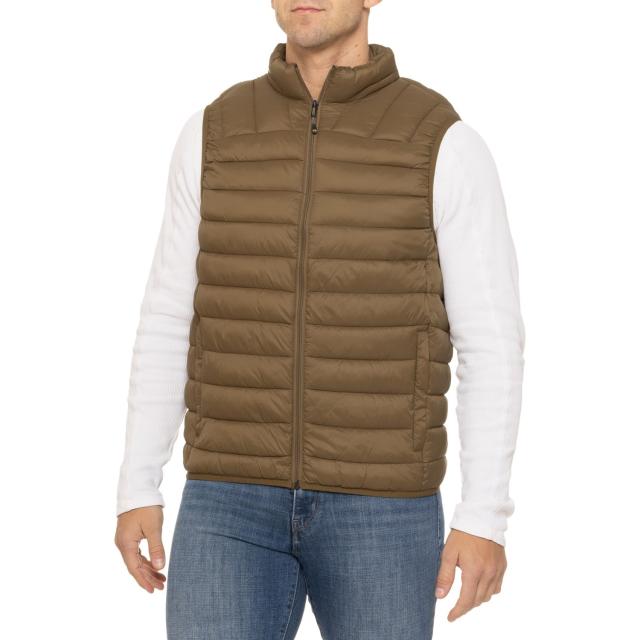 (取寄) ホーク＆コー レイル プリマロフト キルテッド パッカブル ベスト - インサレーテッド Hawke & Co Rail PrimaLoft Quilted Packable Vest - Insulated  Bark New Color