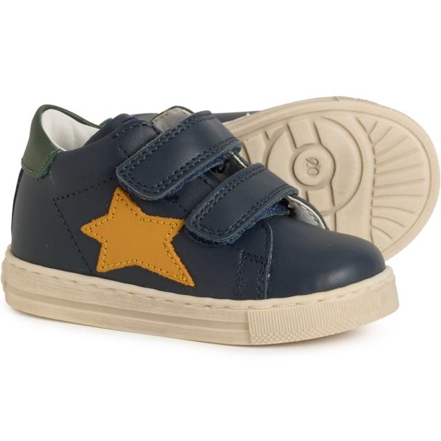 (取寄) ファルコット トドラー ボーイズ アンド ガールズ サシャ Vl スニーカー - レザー Falcotto Toddler Boys and Girls Sasha VL Sneakers - Leather  Navy