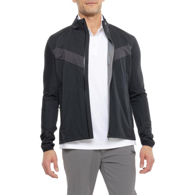 (取寄) チュース デクスター リ ジャケット - ウォータープルーフ KJUS Dexter II Jacket - Waterproof  Black Melange-Black