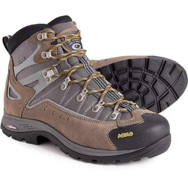 (取寄) アゾロ メンズ メイド イン ヨーロッパ フレイム エボ GV ゴア-テックス ハイキング ブーツ Asolo men Made in Europe Flame Evo GV Gore-Tex Hiking Boots (For Men)  Cortex/Stoneの通販は