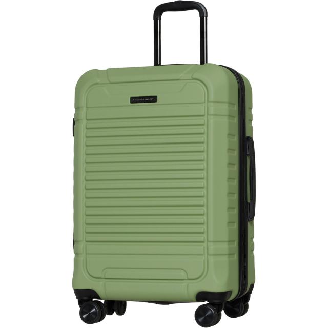 (取寄) シャーパーイメージ 25インチ コマンド スピナー スーツケース - ハードサイド, エクスパンダブル, オリーブ Sharper Image 25” Commando Spinner Suitcase - Hardside, Expandable, Olive Oliveの通販は