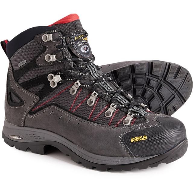 (取寄) アゾロ メンズ メイド イン ヨーロッパ フレイム エボ GV ゴア-テックス ハイキング ブーツ Asolo men Made in Europe Flame Evo GV Gore-Tex Hiking Boots (For Men)  Graphite/ Gunmetalの通販は