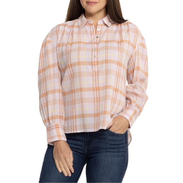 (取寄) ファリティ オーリー シャツ - オーガニック コットン, ロング スリーブ Faherty Ollie Shirt - Organic Cotton, Long Sleeve  Aroma Plaidの通販は 7,455円