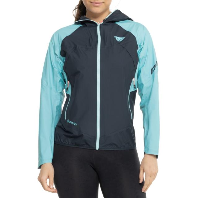 (取寄) ダイナフィット トランサルパー ゴア-テックス アクティブ ジャケット - ウォータープルーフ Dynafit Transalper Gore-Tex Active Jacket - Waterproof  Marine Blue Blueberry