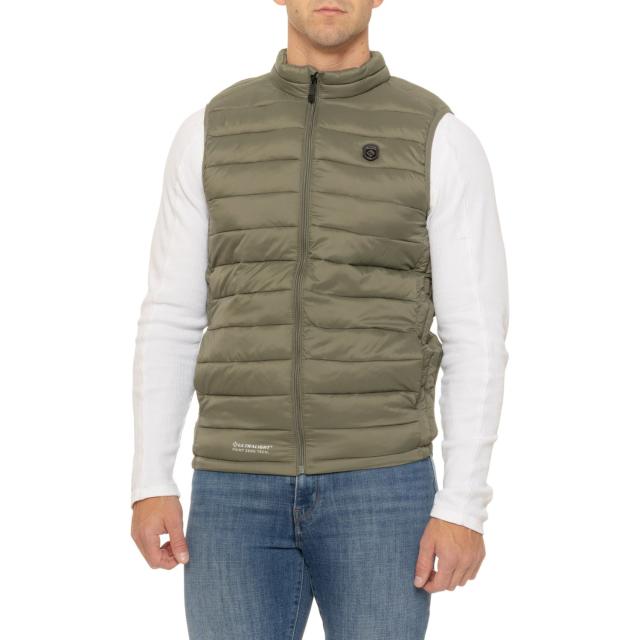 (取寄) ポイントゼロ ウルトラライト ベスト - ウォータープルーフ, インサレーテッド POINT ZERO Ultralight Vest - Waterproof, Insulated  Olive