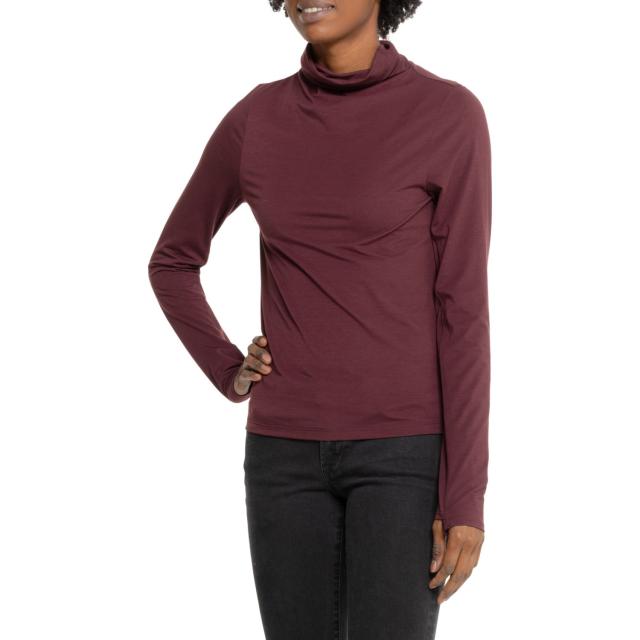 (取寄) ロレ ハイ-パフォーマンス タートルネック - ロング スリーブ Lole High-Performance Turtleneck - Long Sleeve  Plum