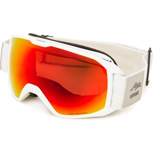 (取寄) ウベックス CV スキー ゴーグルズ uvex Xcitd CV Ski Goggles  White Matte/Rose