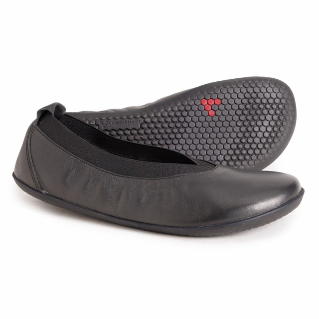 (取寄) ビボベアフット レディース バレリーナ フラッツ VivoBarefoot women Opanka Ballerina Flats (For Women)  Obsidianの通販は 16,510円