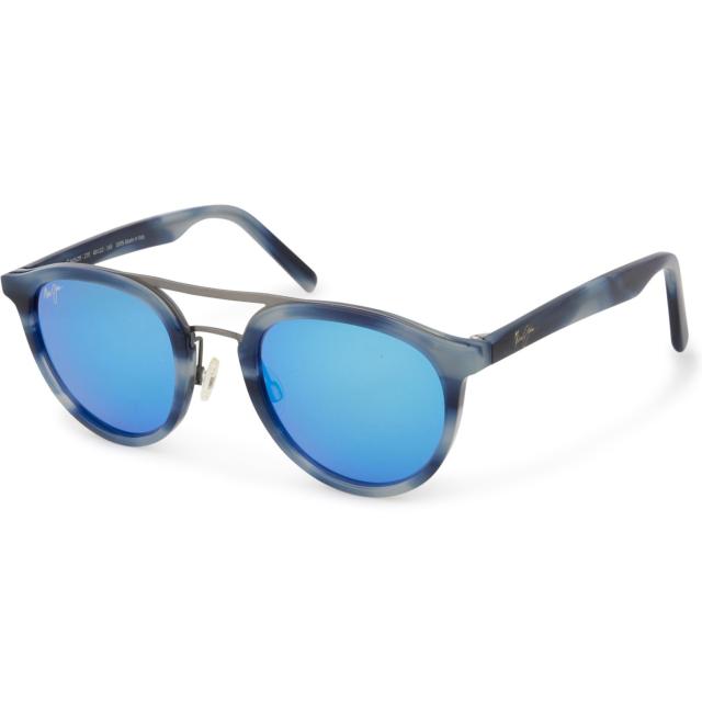 (取寄) マウイ ジム メイド イン イタリー サニー デイズ サングラス - ポーラライズド MAUI JIM Made in Italy Sunny Days Sunglasses - Polarized  Blue/Blue/Blue