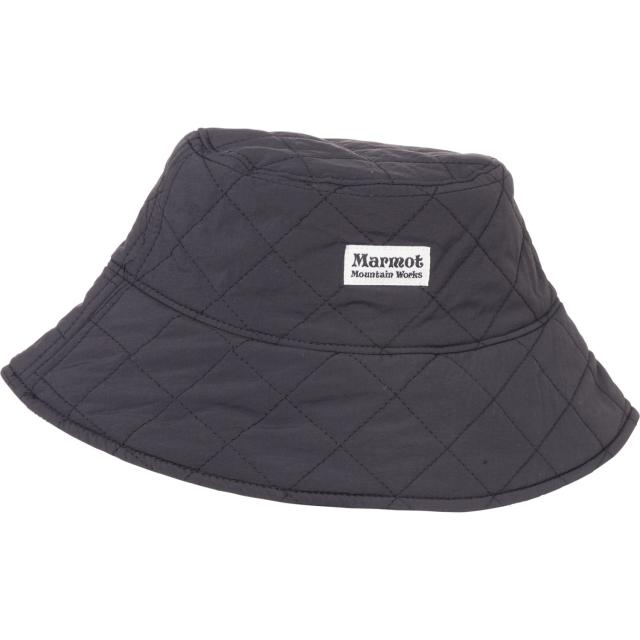 (取寄) マーモット キルテッド バケット ハット - インサレーテッド Marmot Quilted Bucket Hat - Insulated Blackの通販は