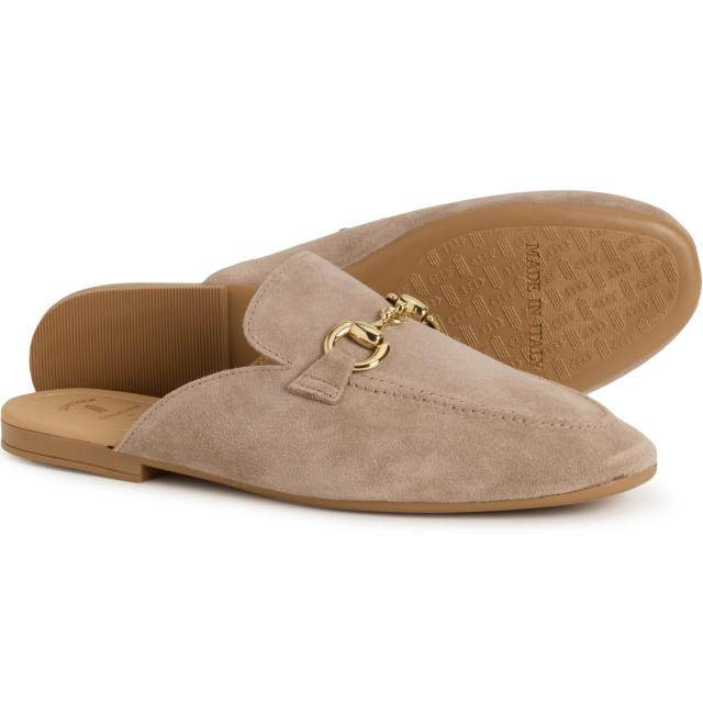 (取寄) レディース メイド イン イタリー エララ ミュール シューズ ITALIAN SHOEMAKERS LEATHER COLLECTION women Made in Italy Elara Mule Shoes (For Women)  Taupe