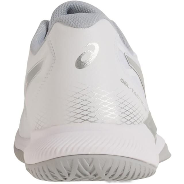 (取寄) アシックス レディース ゲル-タクティック 12 バレーボール シューズ ASICS women Gel-Tactic 12 Volleyball Shoes (For Women)  White/Pure Silver