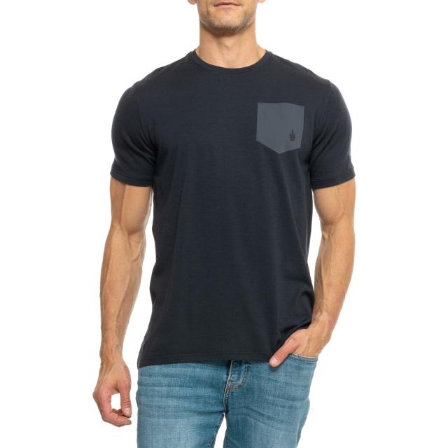 (取寄) ライトウェイト ポケット T-シャツ - メリノ ウール, ショート スリーブ Trew Gear Lightweight Pocket T-Shirt - Merino Wool, Short Sleeve  Thumb
