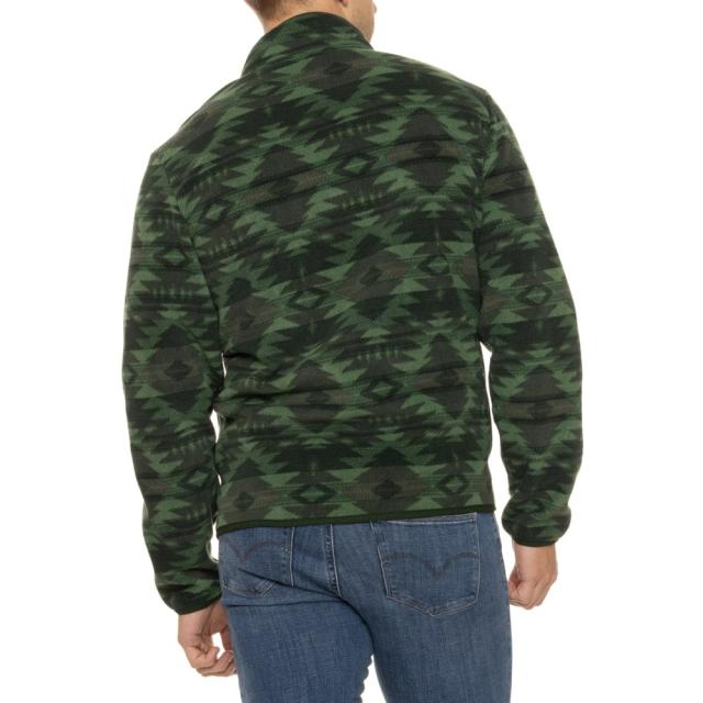 (取寄) ジェリー アズテック-インスパイヤード プリンテッド フルジップ フリース ジャケット Gerry Aztec-Inspired Printed Full-Zip Fleece Jacket  Green