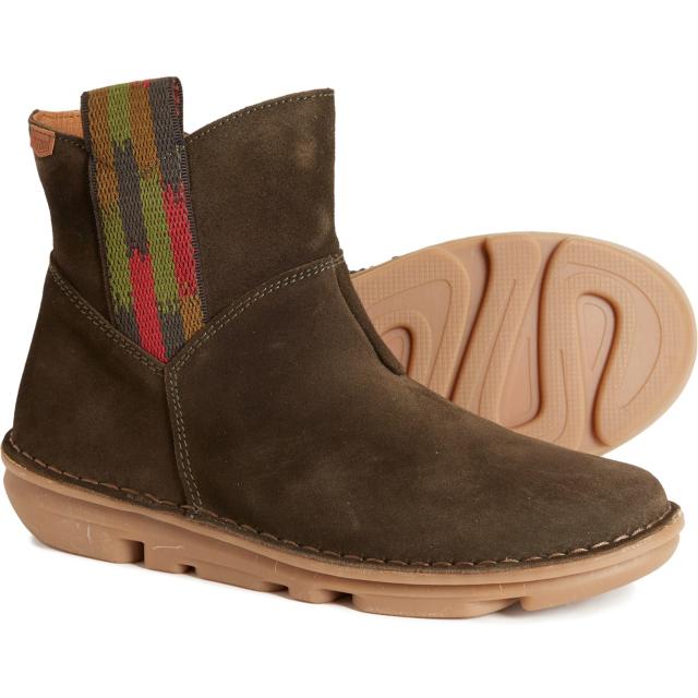 (取寄) オンフット レディース メイド イン スペイン ジップ ブーツ OnFoot women Made in Spain Southwest-Inspired Zip Boots (For Women)  Khakiの通販は