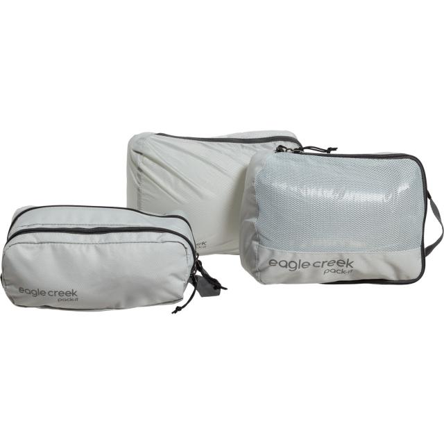 (取寄) イーグルクリーク パック-イット オーバーナイト セット - 3-ピース, ストーム グレイ Eagle Creek Pack-It Overnight Set - 3-Piece, Storm Grey  Storm Grey