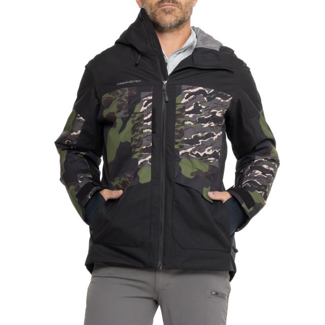 (取寄) オバマイヤー グロメット スキー ジャケット - ウォータープルーフ, インサレーテッド Obermeyer Grommet Ski Jacket - Waterproof, Insulated  Patchwork Camo