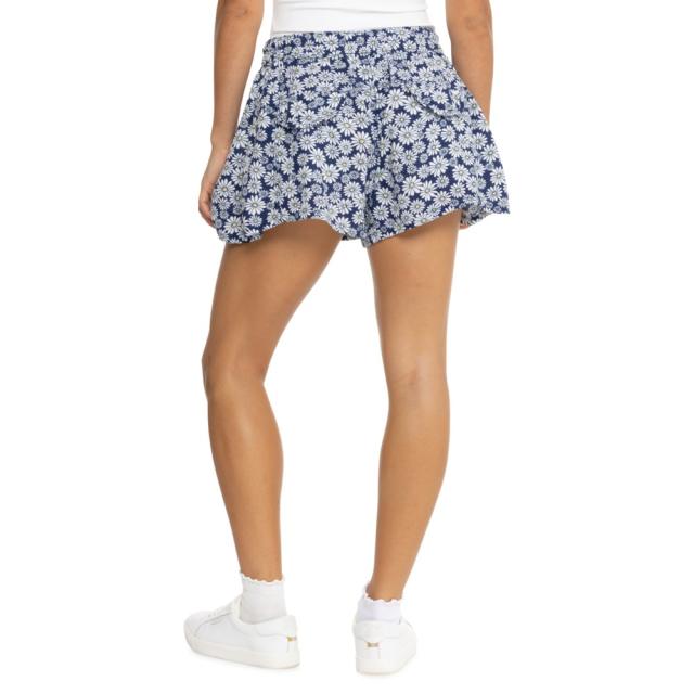 取寄) フリーピープル プリンテッド プル-オン ショーツ Free People