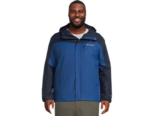 (取寄) コロンビア メンズ ビッグ アンド トール ウィリバード V インターチェンジ ジャケット Columbia men Big & Tall Whirlibird V Interchange Jacket Mountain Blue/Collegiate Navy