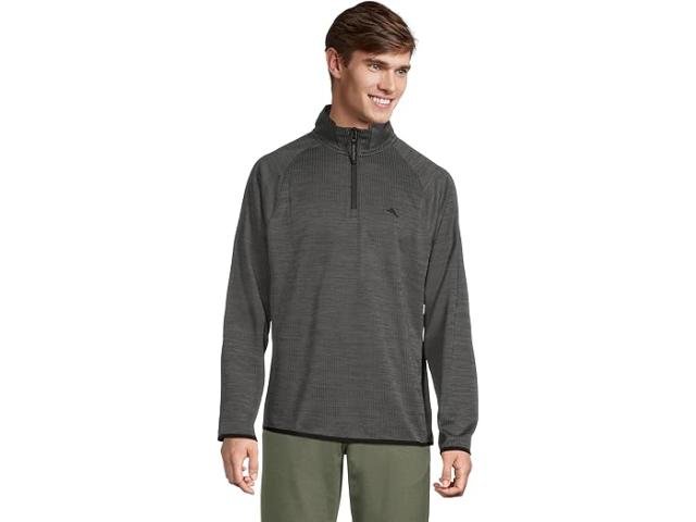 (取寄) トミーバハマ メンズ パーム プロ 1/2 ジップ  Bahama men Palm Pro 1/2 Zip Black