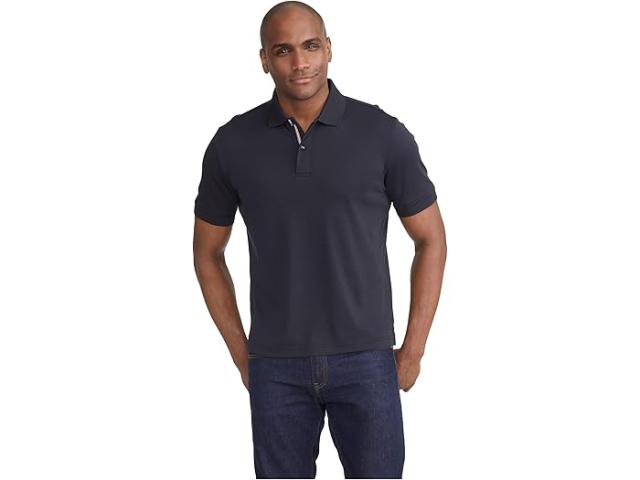 (取寄) アンタックイット メンズ リンクル-フリー ポロ UNTUCKit men Wrinkle-Free Damaschino Polo Black