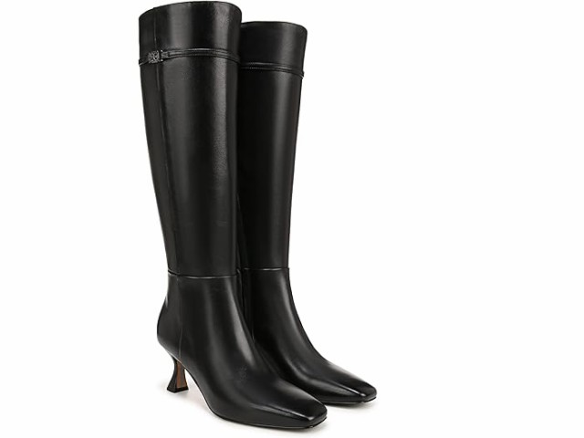 (取寄) サムエデルマン レディース ライラ Sam Edelman women Sam Edelman Lyla Black Leather Wide Calfの通販は