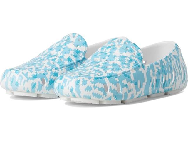 (取寄) フローファ キッズ キッズ プロディジー ドライバ プリント (トドラー/リトル キッド/ビッグ キッド) Floafers Kids kids Prodigy Driver Print (Toddler/Little Kid/Big Kid) Digital Water/Whiteの通販は 13,962円