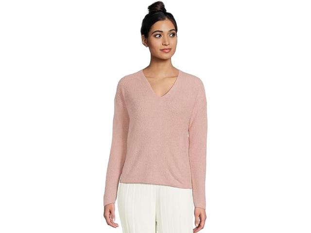 (取寄) ベアフットドリームス レディース プルオーバー ウィズ バック タイ Barefoot Dreams women Pullover With Back Tie Teaberry