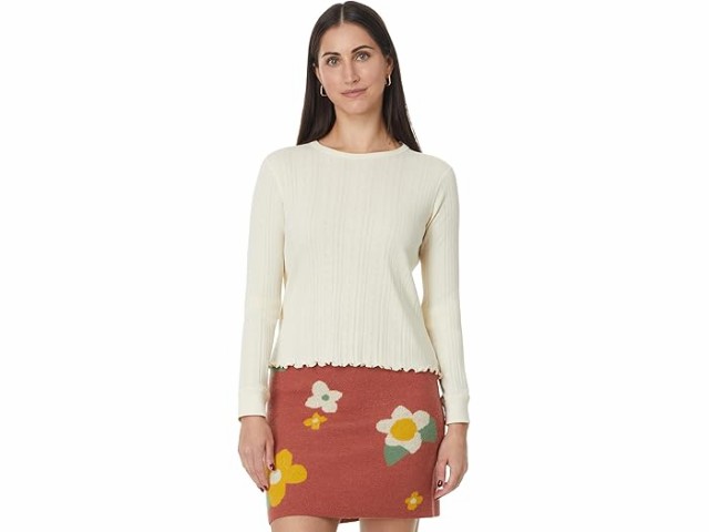 (取寄) トードアンドコー レディース フトヒル ポインテール ロング スリーブ クルー リ Toad&Co women Toad&Co Foothill Pointelle Long Sleeve Crew II Saltの通販は