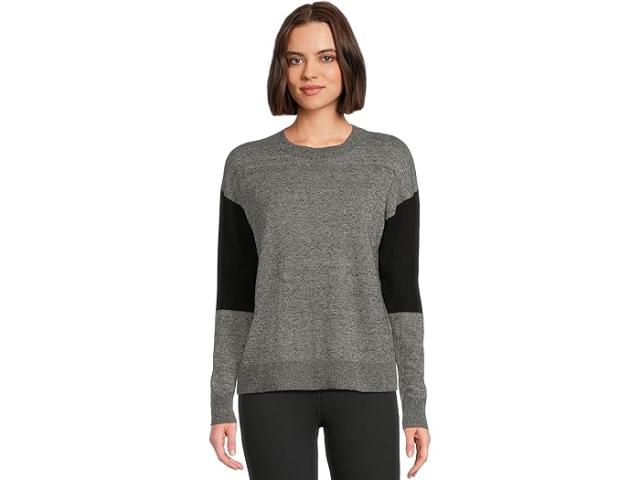 (取寄) スマートウール レディース エッジウッド カラーブロック クルー セーター Smartwool women Edgewood Colorblock Crew Sweater Black