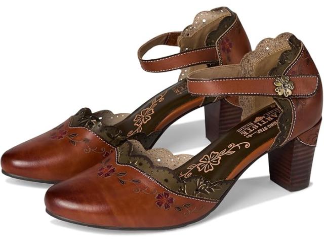 (取寄) ラルティストバイスプリングステップ レディース  L'Artiste by Spring Step women Sayyes Dark Camel Multi