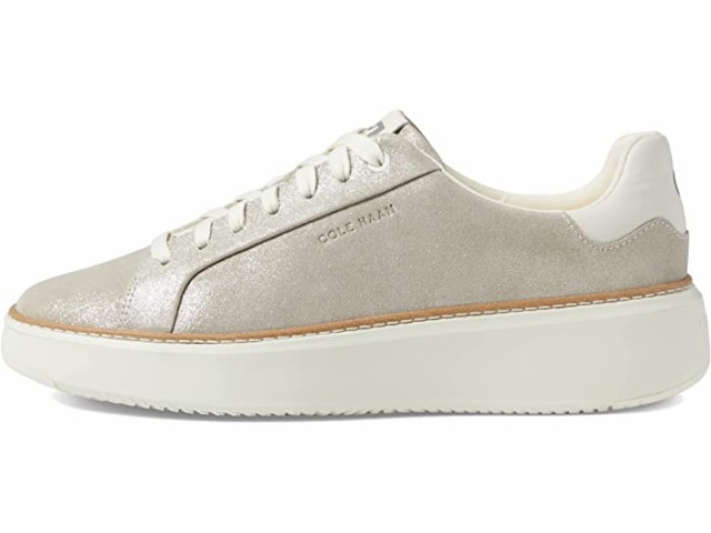 (取寄) コールハーン レディース グランドプロ トップスピン スニーカー Cole Haan women GrandPro TopSpin  Sneaker Dove Metallic Sued｜au PAY マーケット