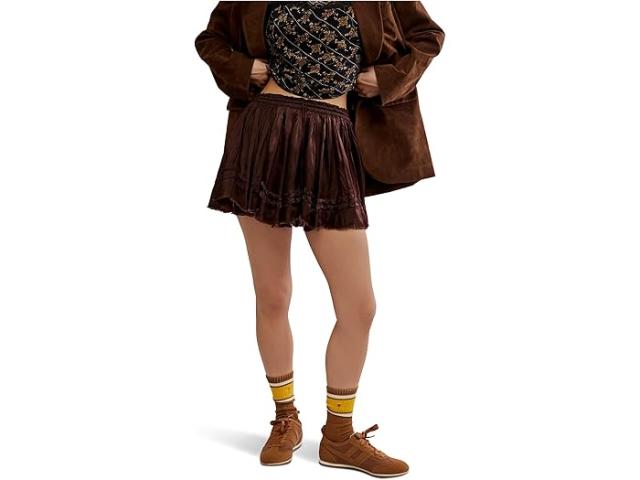 (取寄) フリーピープル レディース ワン サード チャーム ミニ スカート Free People women One Third Charm Mini Skirt French Chocolate