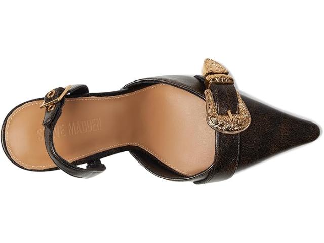 Steve Madden スティーブマデン レディース 女性用 シューズ 靴 ブーツ アンクル ショートブーツ Londyn Bootie - Black Patent 送料無料 スティーブマデン Steve Madden レディース 女性用 シューズ