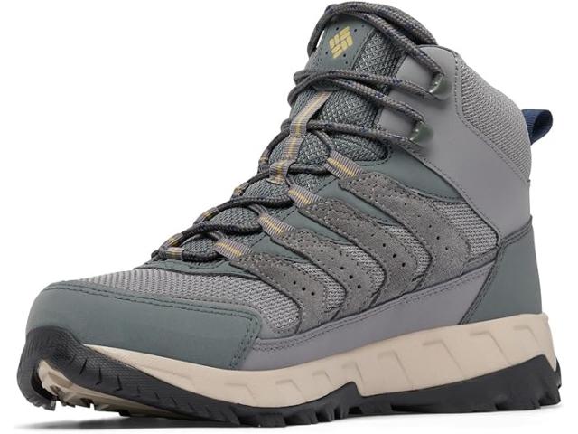 (取寄) コロンビア メンズ ストレイタ トレイル ミッド Wp Columbia men Columbia Strata Trail Mid Wp City Grey/Savory