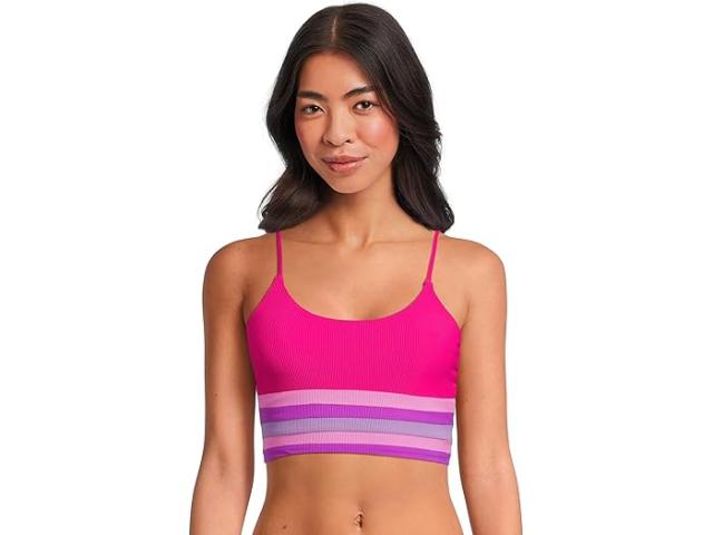 (取寄) ビーチライオット レディース メイ トップ Beach Riot women Mae top Raspberry Color-Block