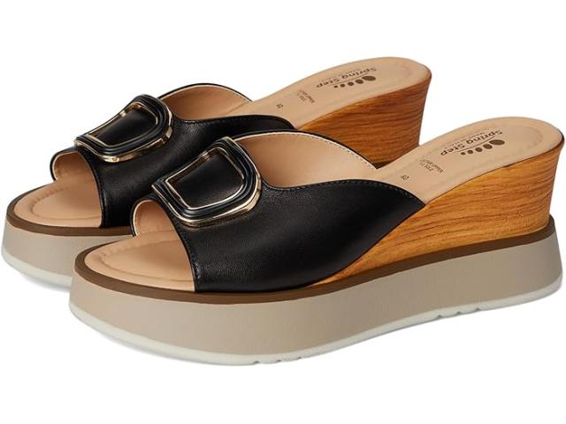 (取寄) スプリング ステップ レディース  Spring Step women Newwell Black