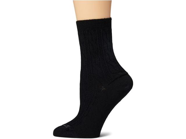 (取寄) スマートウール レディース エブリデイ ケーブル ゼロ クッション メリノ ウール クルー Smartwool women Smartwool Everyday Cable Zero Cushion Merino Wool Crew Black