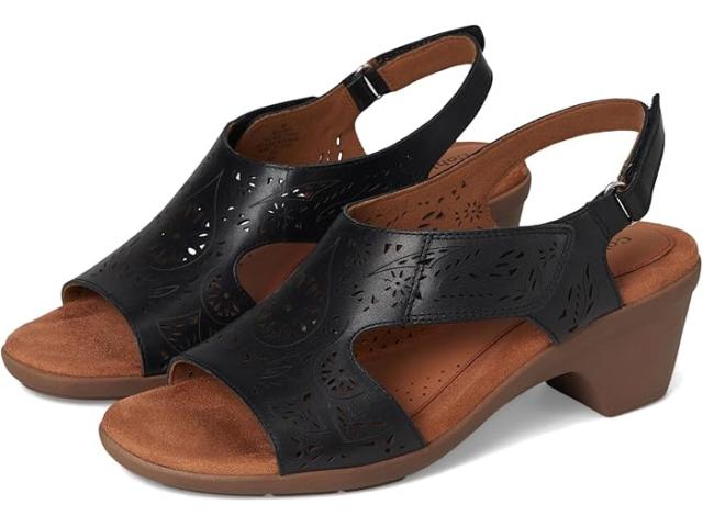 (取寄) コブ ヒル レディース  Cobb Hill women Corria Black Leather