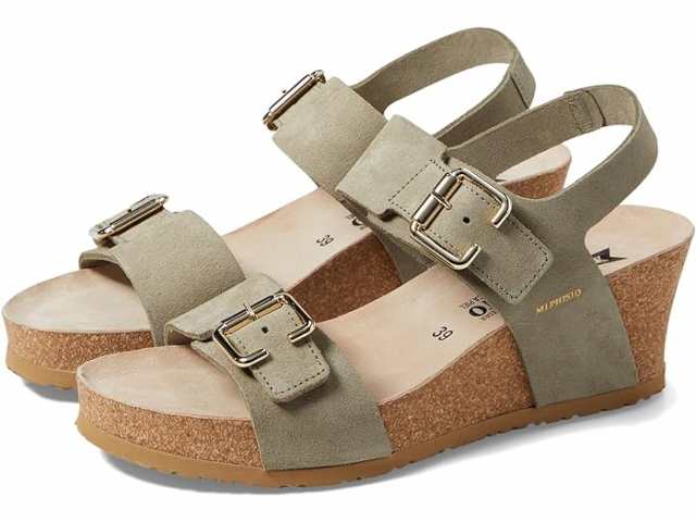 (取寄) メフィスト レディース リサンドラ Mephisto women Mephisto Lissandra Light Khaki Suedeの通販は