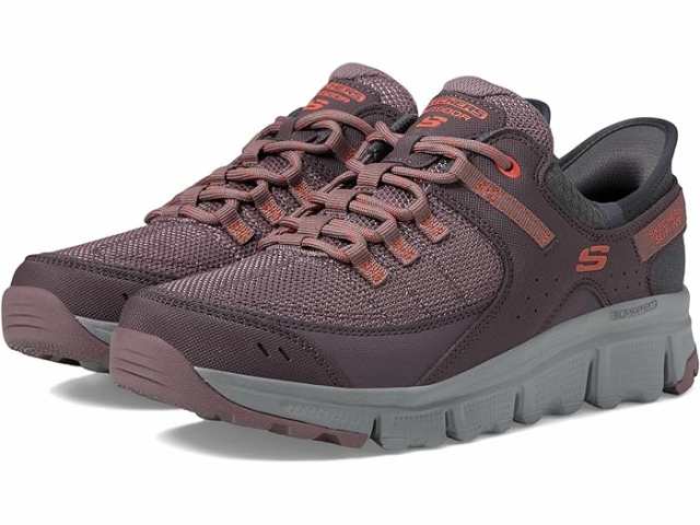 (取寄) スケッチャーズ レディース サミッツ アット ハンズ フリー スリップ-インス SKECHERS women SKECHERS Summits At Hands Free Slip-Ins Burgundy Multiの通販は