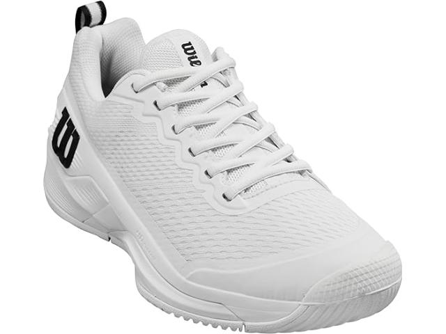 (取寄) ウィルソン メンズ ラッシュ プロ 4.5 ワイド トゥ ボックス Wilson men Wilson Rush Pro 4.5 Wide Toe Box White