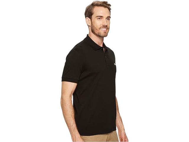 (取寄) ラコステ メンズ ショート スリーブ ジャージ インターロック レギュラー Lacoste men Lacoste Short Sleeve Jersey Interlock Regular Black 取寄) ラコステ メンズ ショート スリーブ ジャージ インターロック
