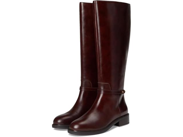(取寄) ヴィンスカムート レディース アドリア アンクル リンク ニー ハイ ライディング ブーツ Vince Camuto women Adria Ankle Link Knee High Riding Boot Rich Mahogany