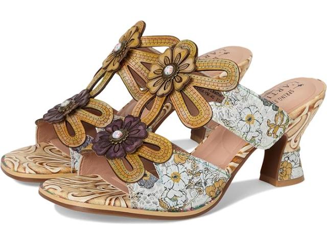 (取寄) ラルティストバイスプリングステップ レディース アラニア L'Artiste by Spring Step women Alania Yellow Multi