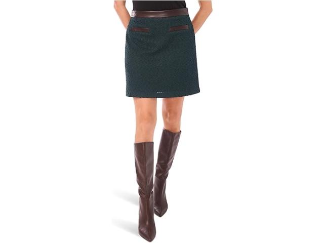 (取寄) ヴィンスカムート レディース ミニ スカート ウィズ ウエストバンド Vince Camuto women Mini Skirt With Waistband Forest Night