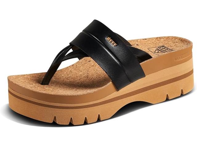 (取寄) リーフ レディース ビスタ ハイヤー サバナ Reef women Vista higher Savanah Black/Tan