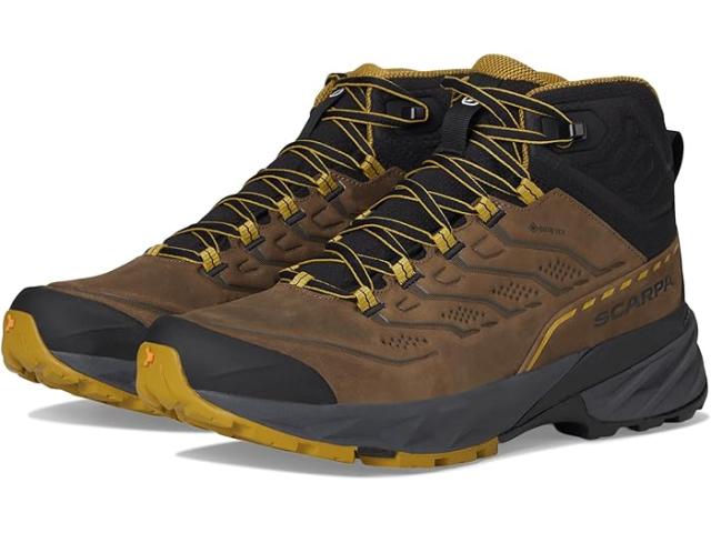(取寄) スカルパ メンズ ラッシュ 2 プロ ミッド Gtx Scarpa men Rush 2 Pro Mid GTX Brown/Sulphur